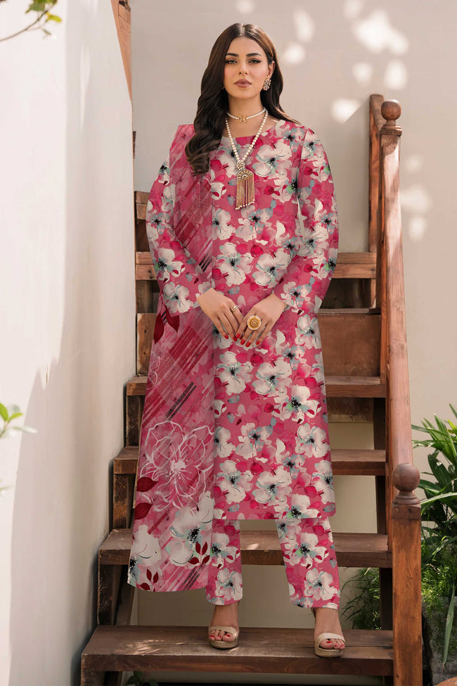 3PC Unstitched Khadar Suit  BA-K-V9-05 Main Image