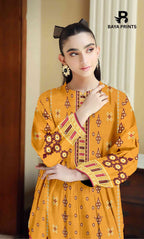 3 Piece Unstitched Printed Lawn Suit -BP-V2-5
