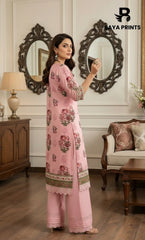 3 Piece Unstitched Lawn Suit -V-21-A-03