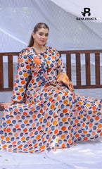 3 Piece Unstitched Printed Lawn Suit -BA-V25-1