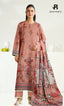 3 Piece Unstitched Printed Doria Viscose Suit  - BA-V2-006