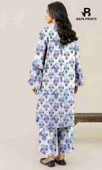 3 Piece Unstitched Printed Lawn Suit -BA-V25-7