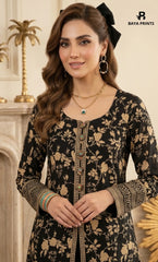 3PC Printed Lawn | Unstitched |  B&S