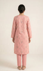 2PC Premium Embroidered Lawn |Unstitched | Breez