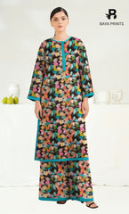 2PC Premium Linen Unstitched-DE V6 -017
