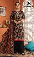 3 Piece Unstitched Lawn Suit -V-21-A-04