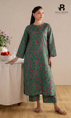 2PC printed cotton | Unstitched | BA-V1- | 21 Pari