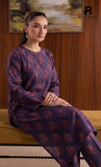 2PC printed cotton | Unstitched | BA-V1- | 22 Pari