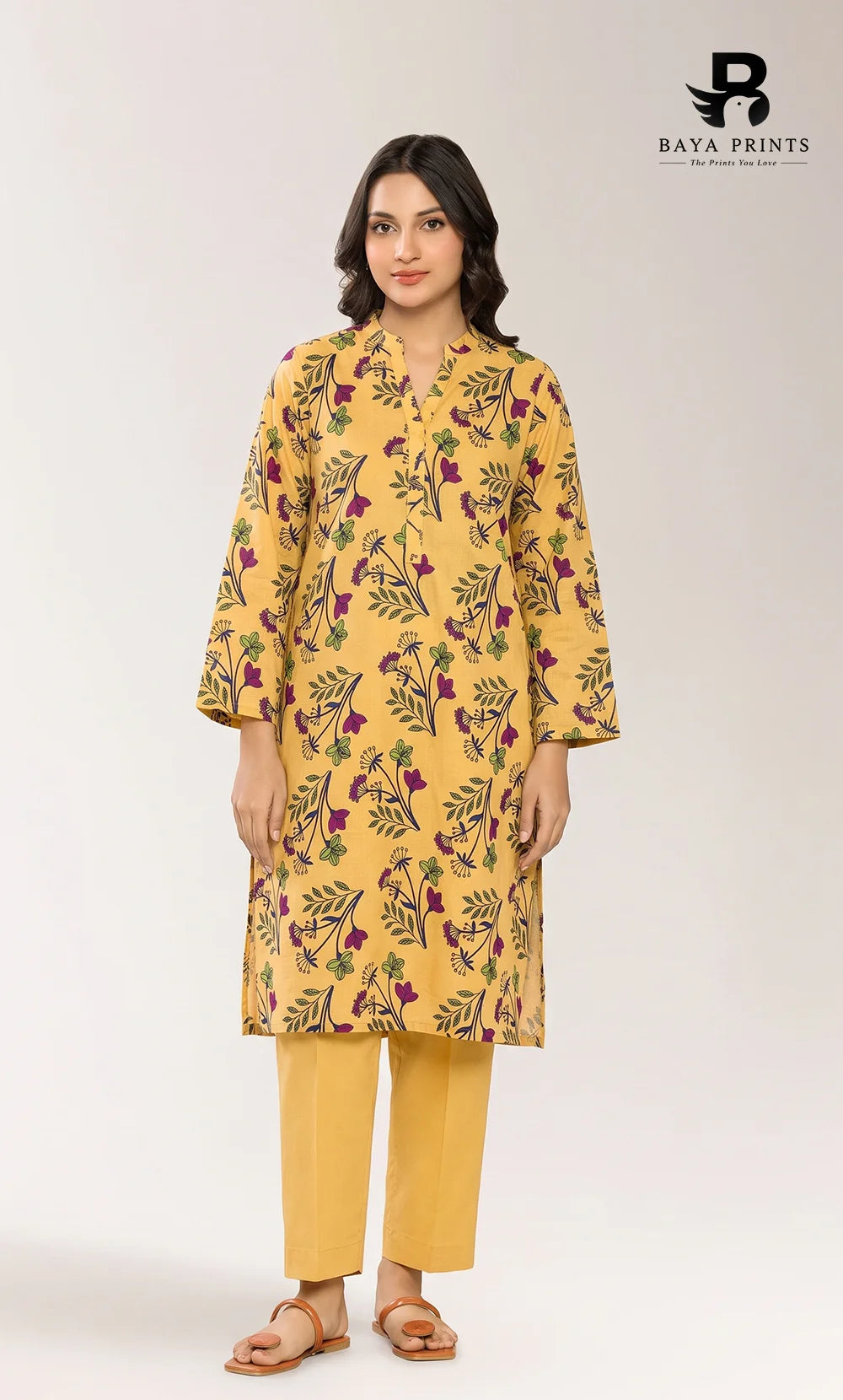 2 Piece Printed Khaddar | Unstitched | BA-V117-5