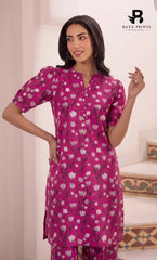 2PC printed cotton | Unstitched | BA-V1- | 8 Pari