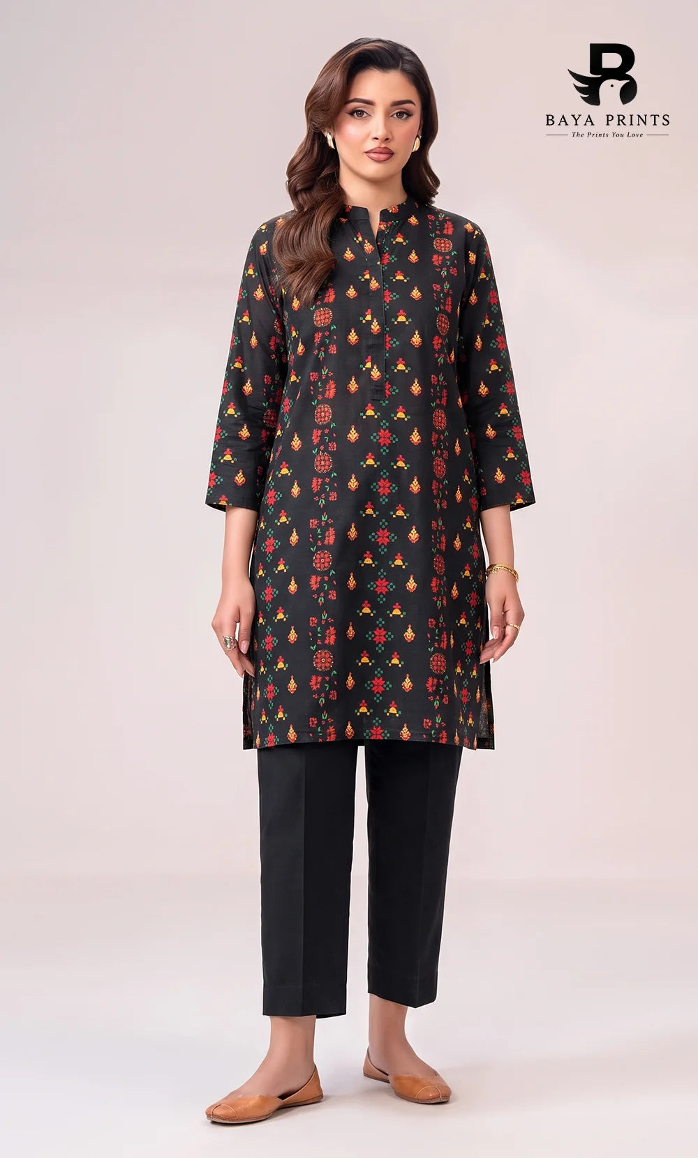 2 Piece Printed Khaddar | Unstitched | BA-V117-17