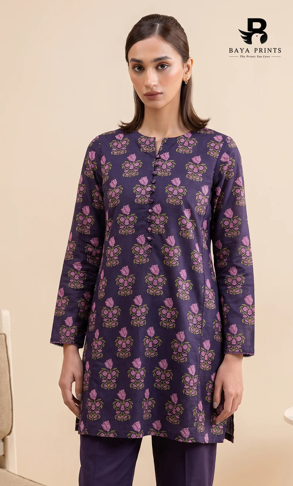 2 Piece Printed Khaddar | Unstitched | BA-V117-14