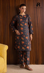 2PC printed cotton | Unstitched | BA-V1- | 2 Pari