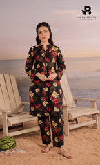 2PC printed cotton | Unstitched | BA-V1- | 19 Pari