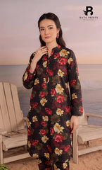 2PC printed cotton | Unstitched | BA-V1- | 19 Pari