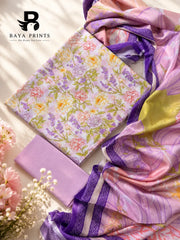 3PC Printed Lawn | Unstitched |  ET-V2