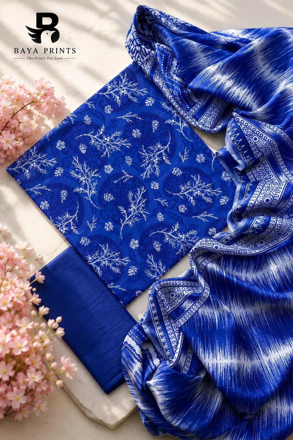 3PC Printed Lawn | Unstitched |  ET-V2