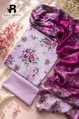 3PC Printed Lawn | Unstitched |  ET-V2
