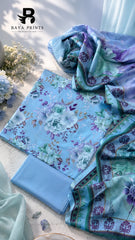 3PC Printed Lawn | Unstitched |  ET-V2