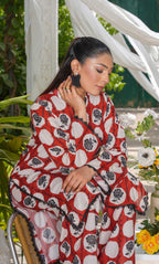 2PC Unstitched Printed Lawn Suit  - BD-V4-06