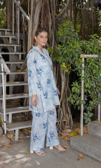 2PC Unstitched Printed Lawn Suit  - BD-V4-05