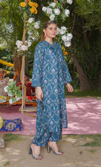 2PC Unstitched Printed Lawn Suit  - BD-V4-01