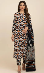 3 Piece Unstitched Premium Lawn Suit- BA-V-30-S29