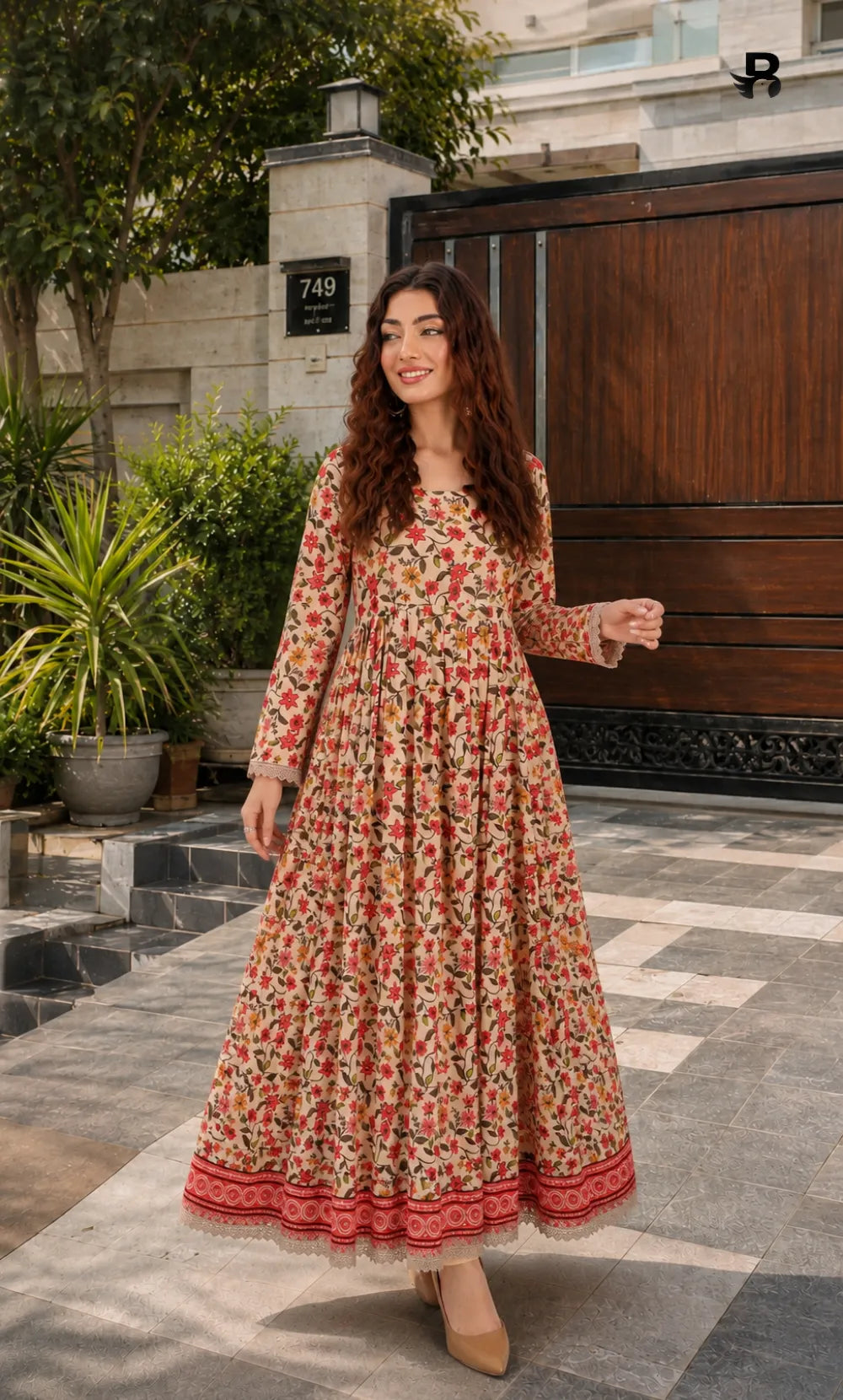 2 Piece Printed Unstitched Lawn Suit | SE-A