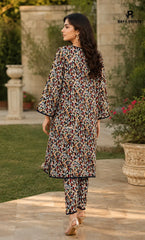 2PC Unstitched Printed Lawn Suit  - BD-V6-2