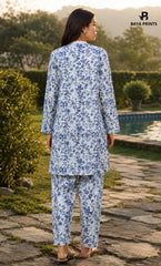 2PC Unstitched Printed Lawn Suit - BD-V4-12