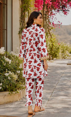 2PC Unstitched Printed Lawn Suit  - BD-V4-16
