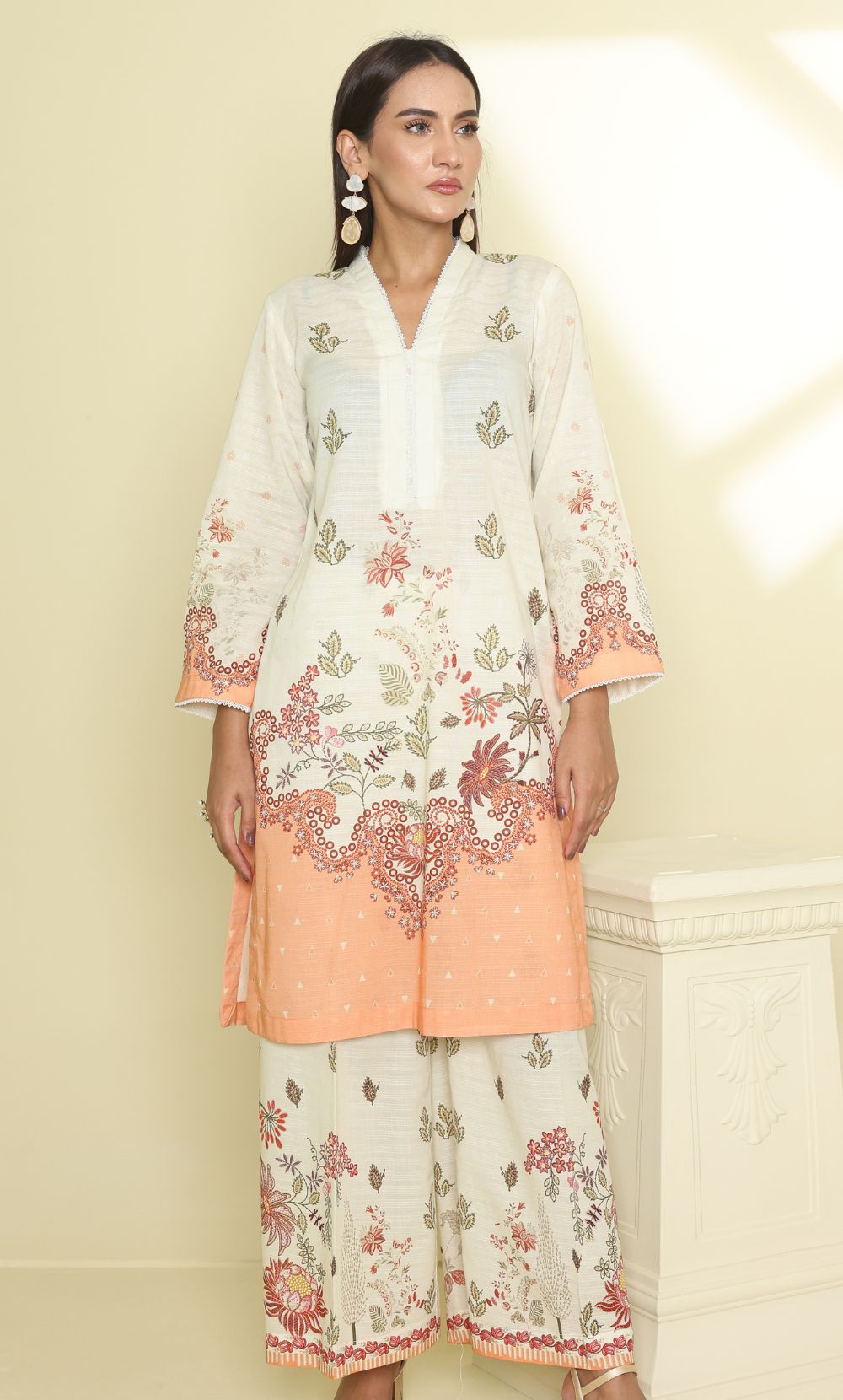 2 Piece Baya Co-Ord Set (Stitched)