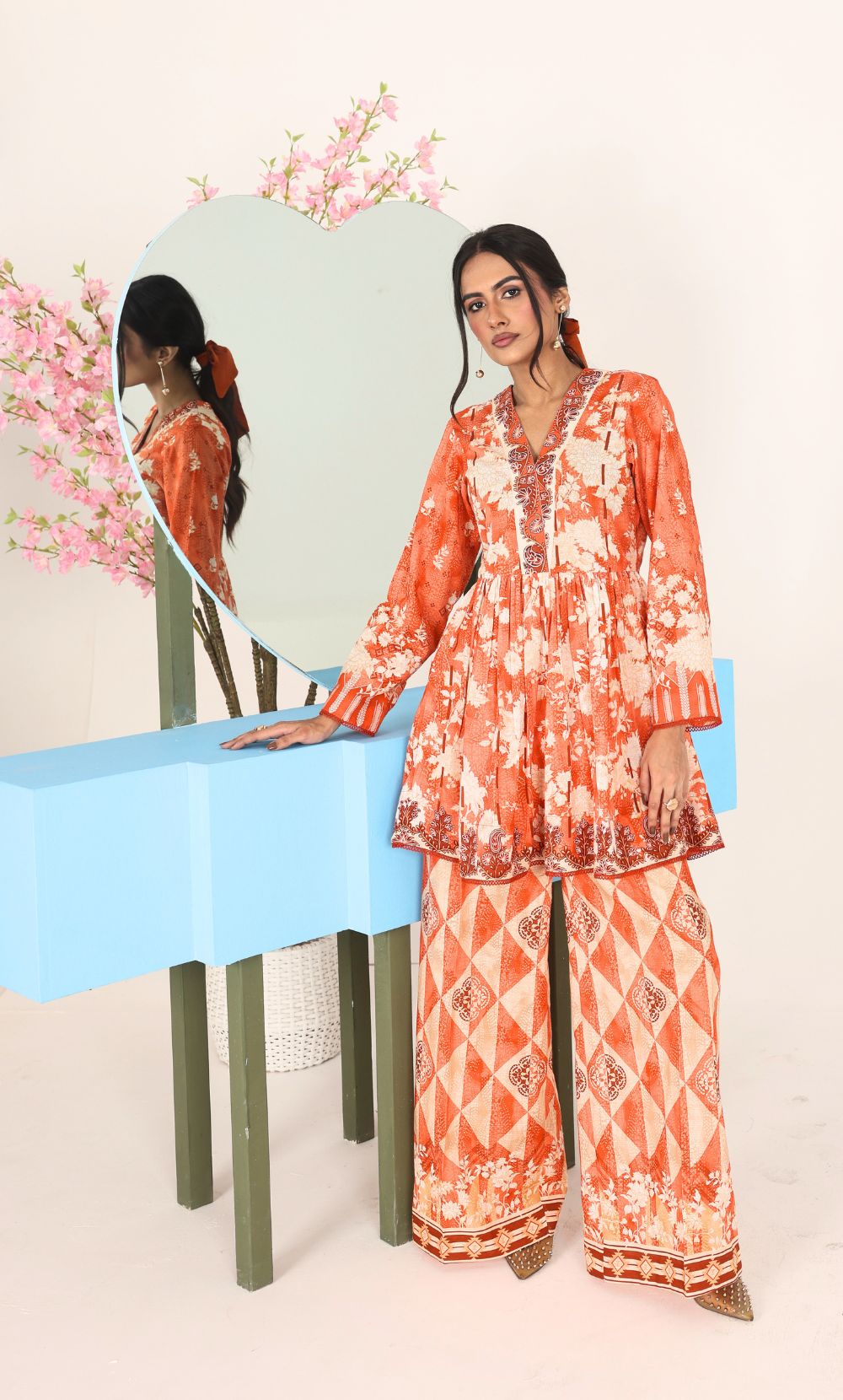 2 Piece Baya Co-Ord Set (Stitched)