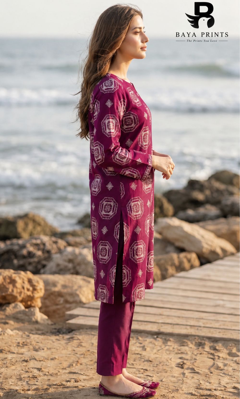 Maha Special | Premium 2PC Embroidered Lawn | Unstitched
