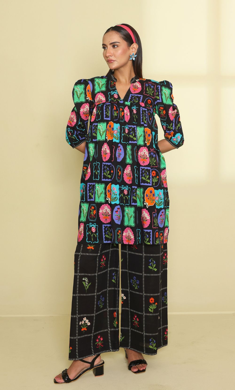 2 Piece Baya Co-Ord Set (Stitched)