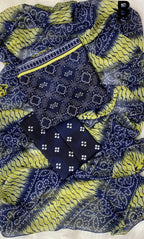 3 Piece Unstitched Printed Doria Viscose Suit with Bamber Dupatta BA-V7-003