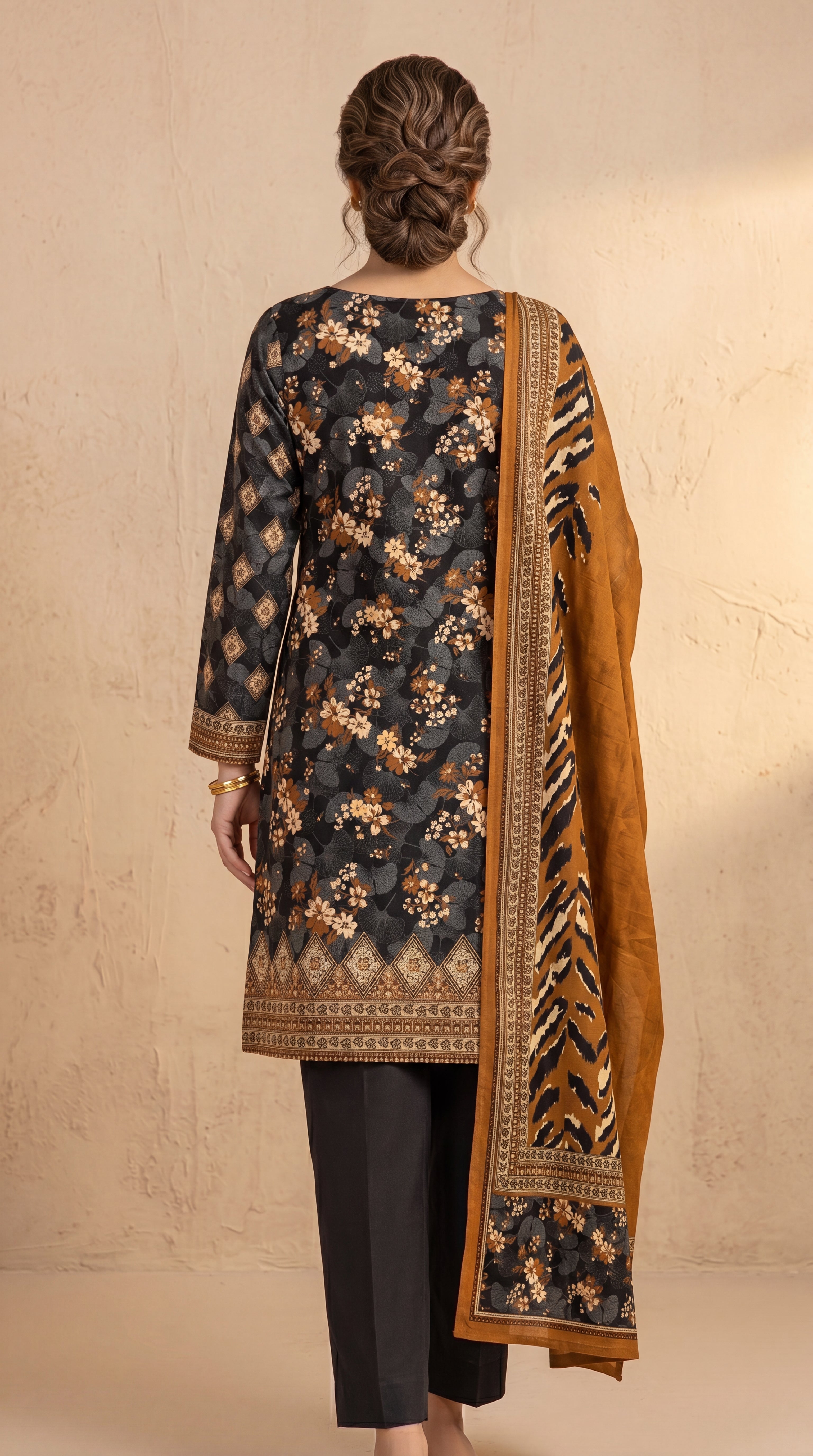 3PC Printed Lawn | Unstitched |  V23