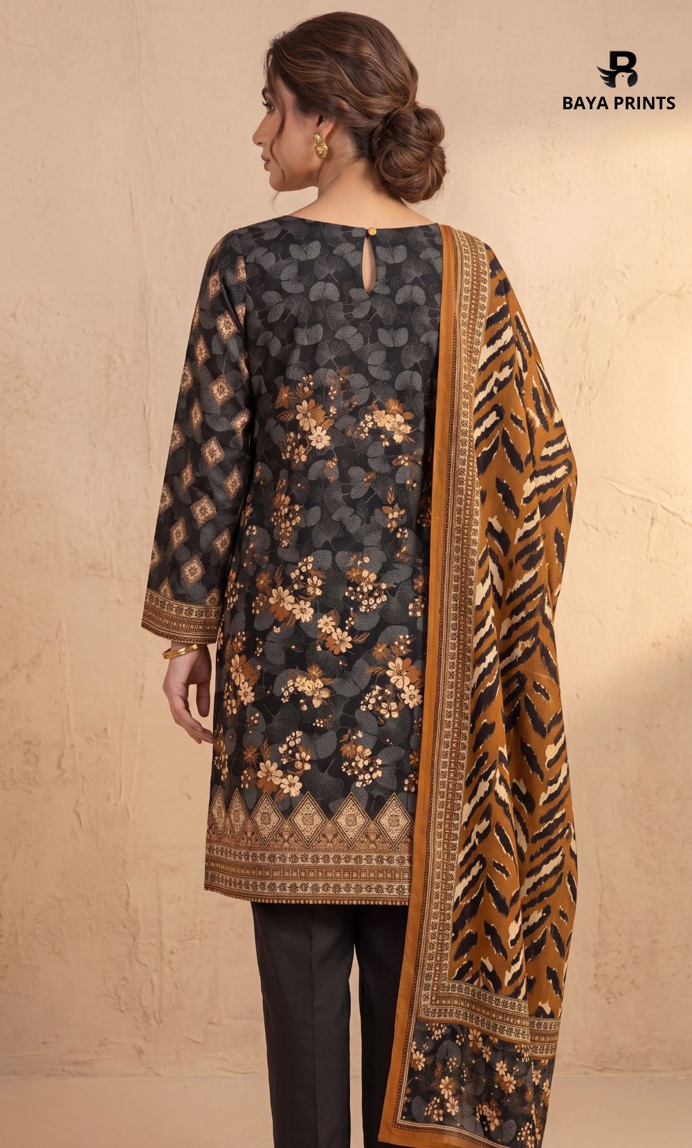 3PC Printed Lawn | Unstitched |  V23